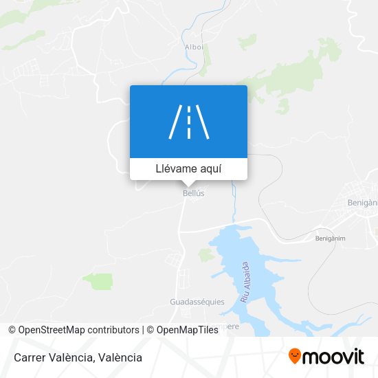 Mapa Carrer València