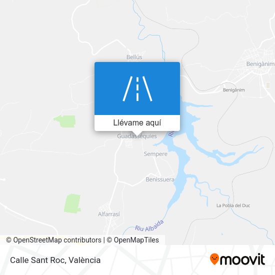 Mapa Calle Sant Roc