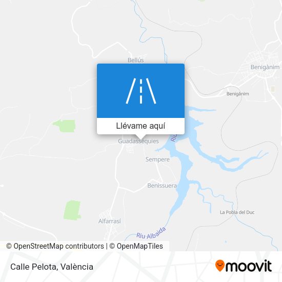 Mapa Calle Pelota