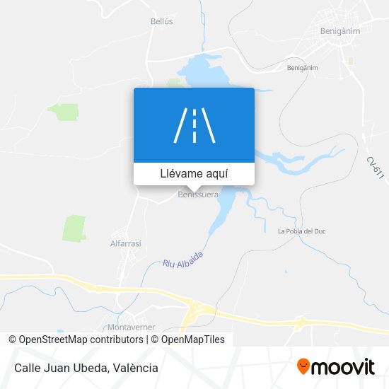 Mapa Calle Juan Ubeda