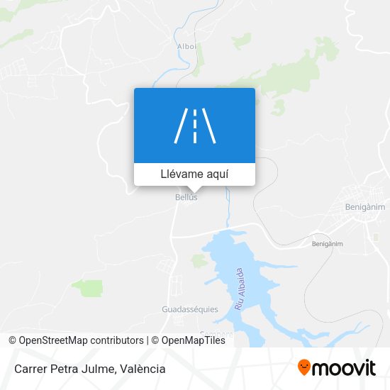 Mapa Carrer Petra Julme