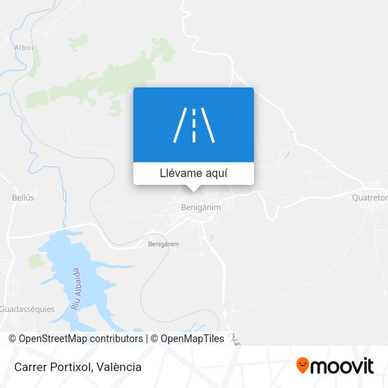 Mapa Carrer Portixol