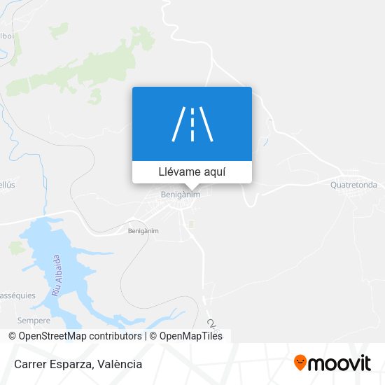 Mapa Carrer Esparza