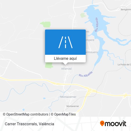 Mapa Carrer Trascorrals