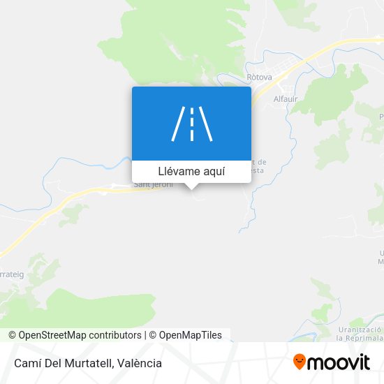 Mapa Camí Del Murtatell