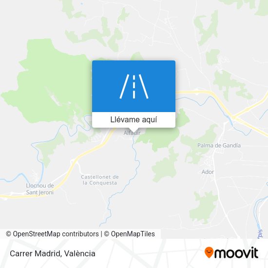 Mapa Carrer Madrid