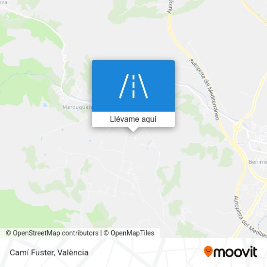 Mapa Camí Fuster