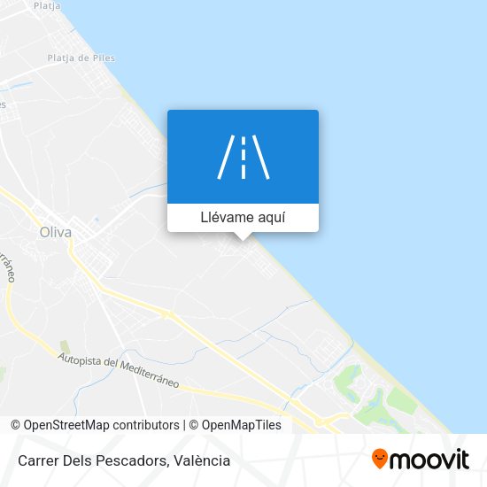 Mapa Carrer Dels Pescadors