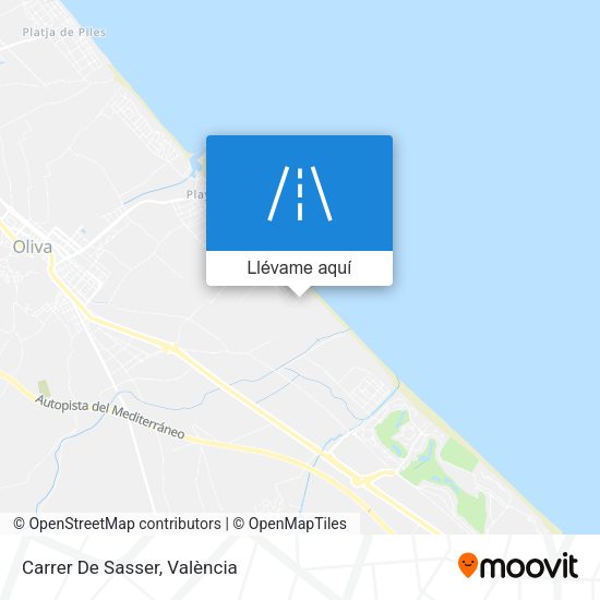 Mapa Carrer De Sasser