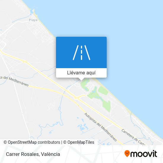 Mapa Carrer Rosales