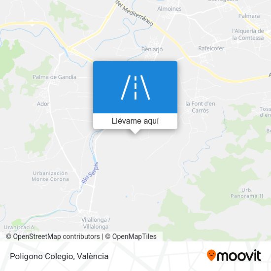 Mapa Poligono Colegio