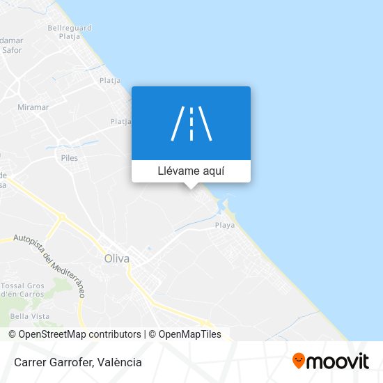 Mapa Carrer Garrofer