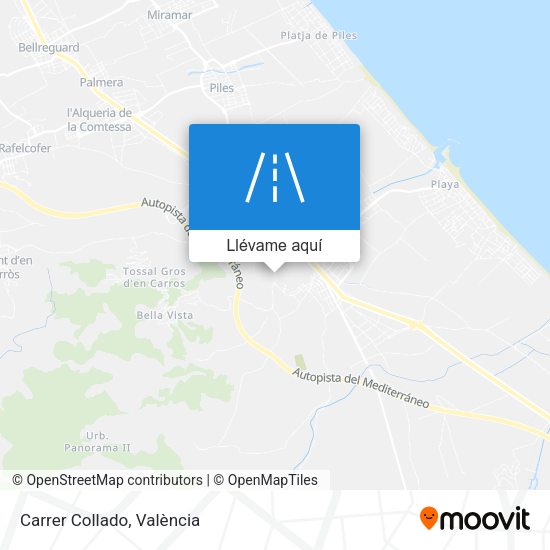 Mapa Carrer Collado