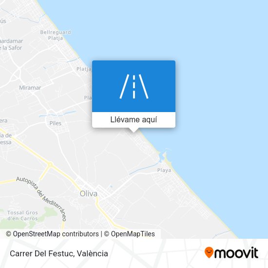 Mapa Carrer Del Festuc