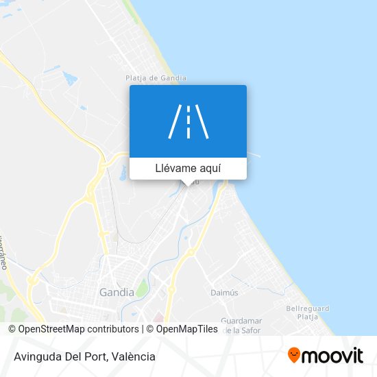 Mapa Avinguda Del Port