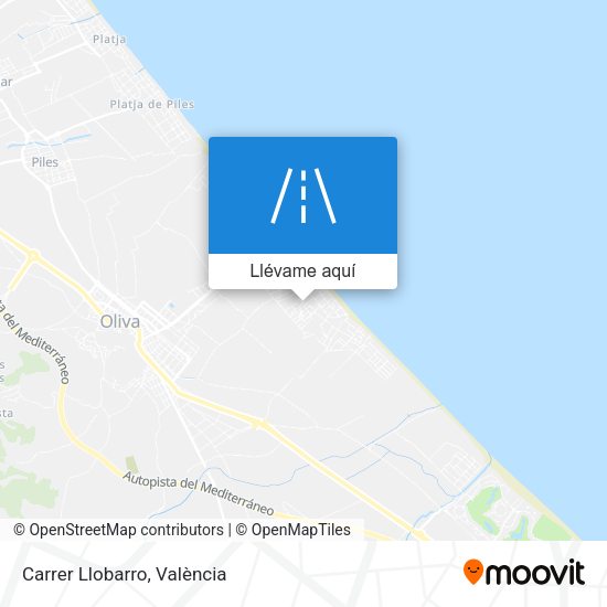 Mapa Carrer Llobarro