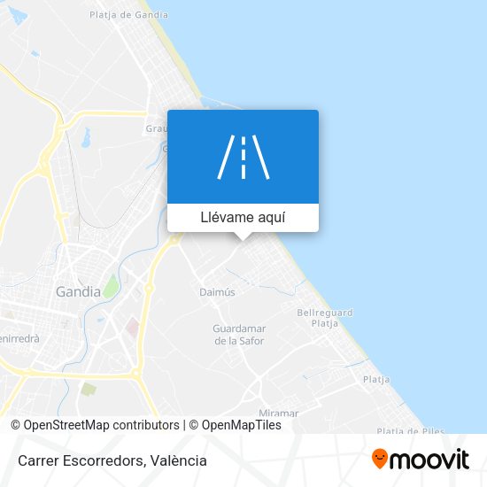 Mapa Carrer Escorredors