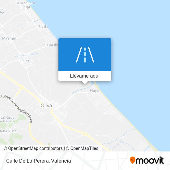 Mapa Calle De La Perera
