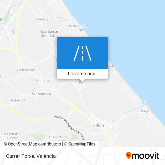 Mapa Carrer Porxe