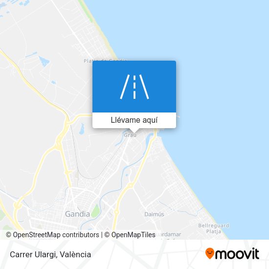 Mapa Carrer Ulargi