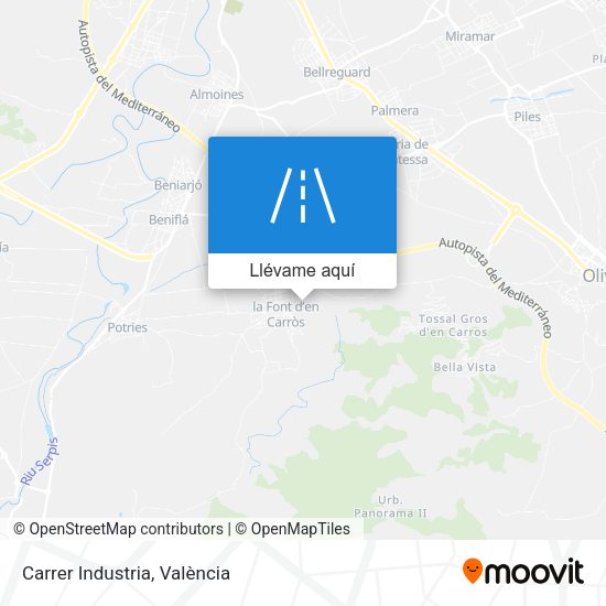 Mapa Carrer Industria