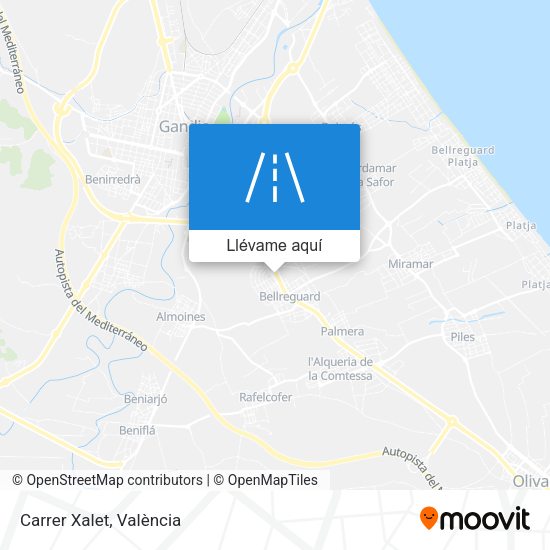 Mapa Carrer Xalet
