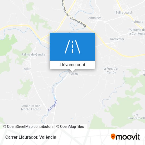 Mapa Carrer Llaurador