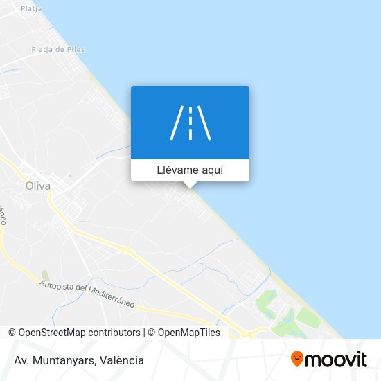 Mapa Av. Muntanyars