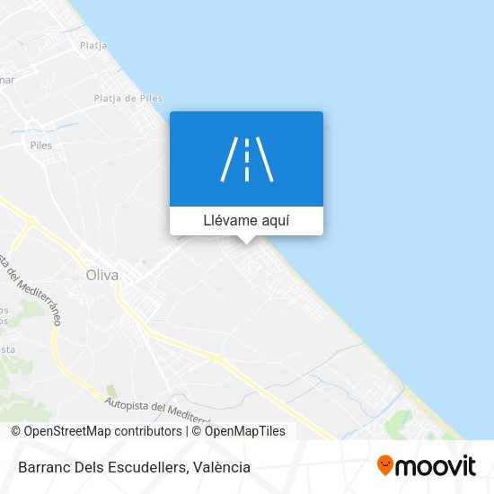 Mapa Barranc Dels Escudellers