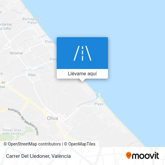 Mapa Carrer Del Lledoner