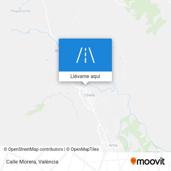 Mapa Calle Morera