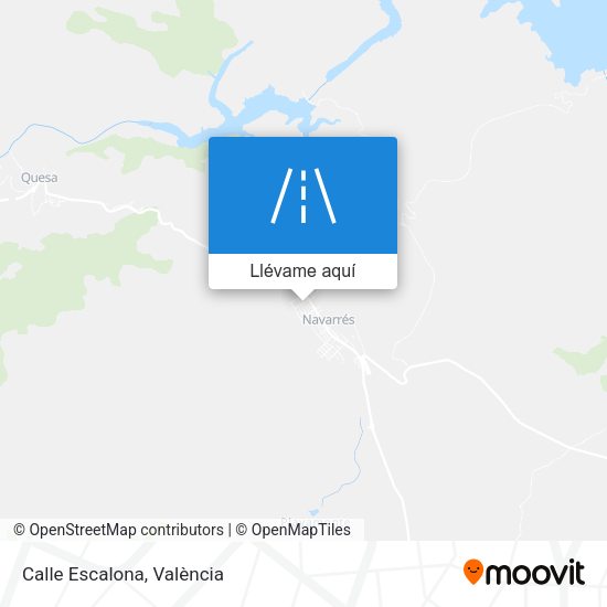 Mapa Calle Escalona