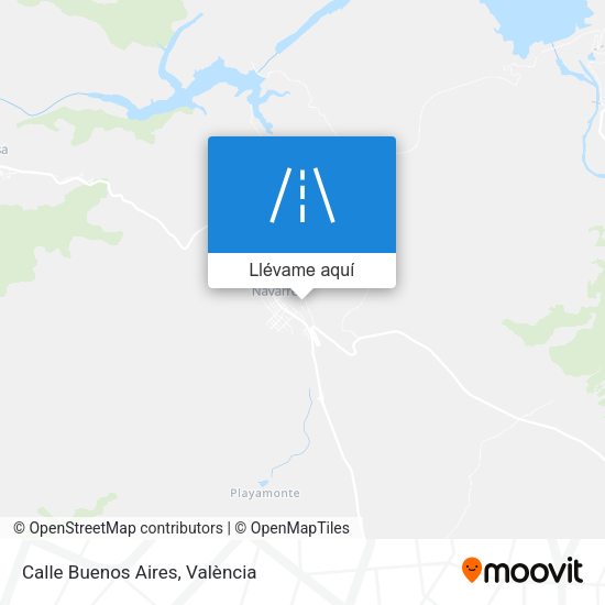 Mapa Calle Buenos Aires