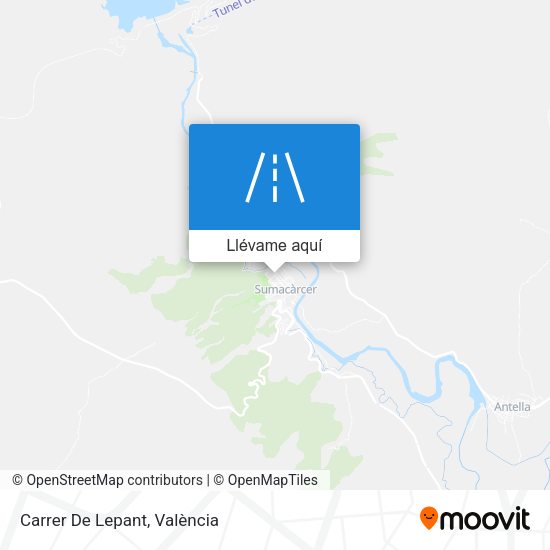 Mapa Carrer De Lepant