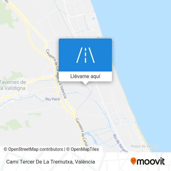 Mapa Camí Tercer De La Tremutxa