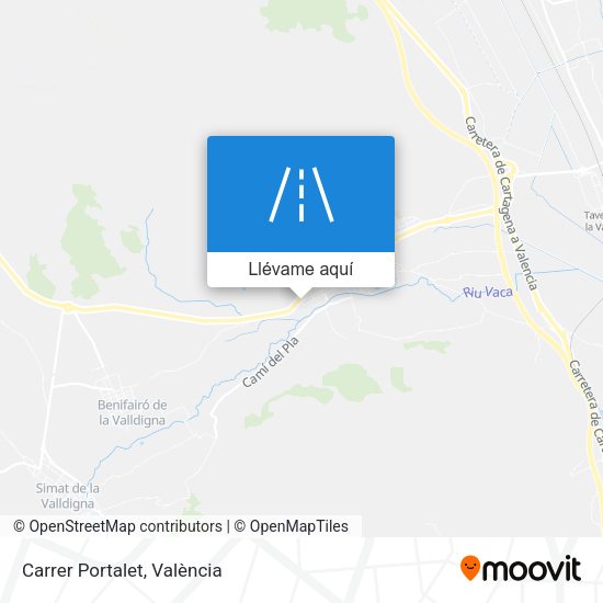 Mapa Carrer Portalet