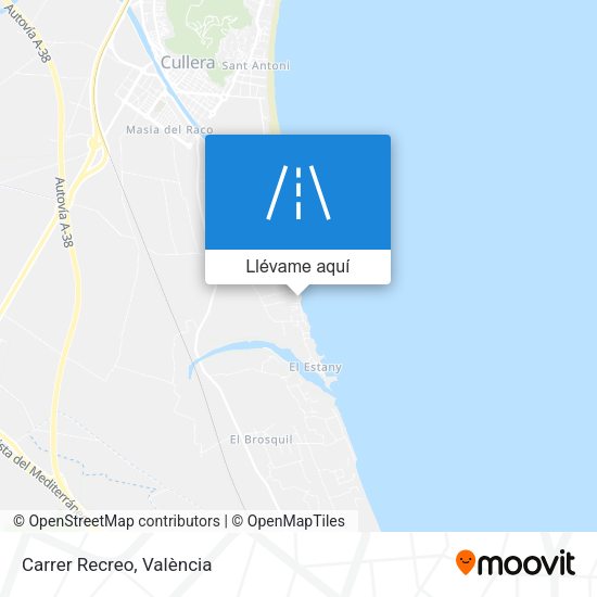 Mapa Carrer Recreo