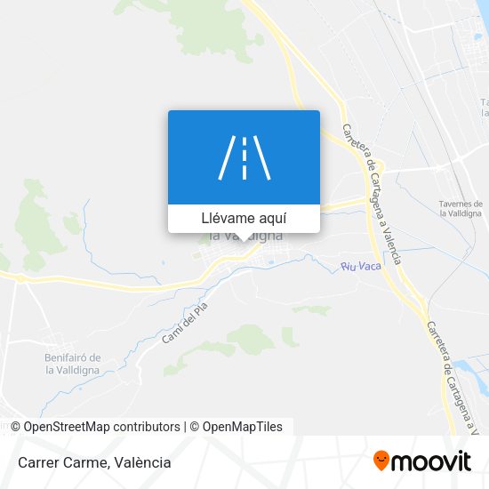 Mapa Carrer Carme
