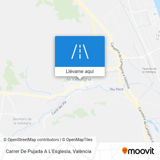 Mapa Carrer De Pujada A L'Esglesia