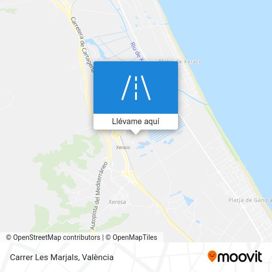 Mapa Carrer Les Marjals
