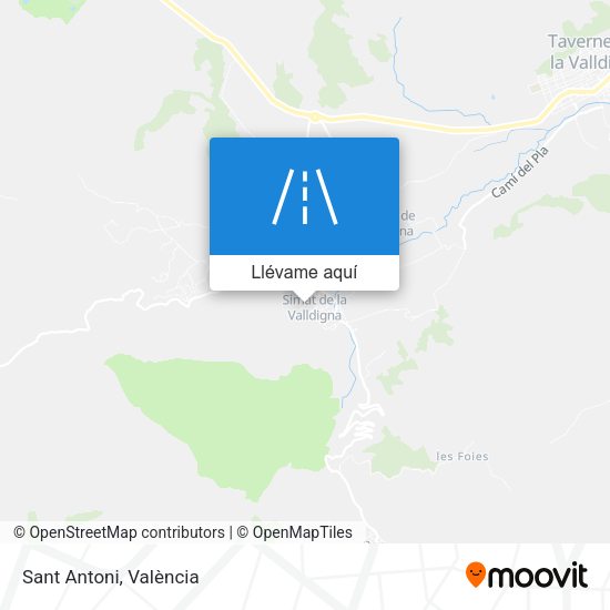 Mapa Sant Antoni