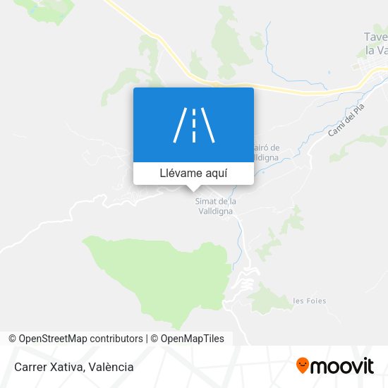 Mapa Carrer Xativa