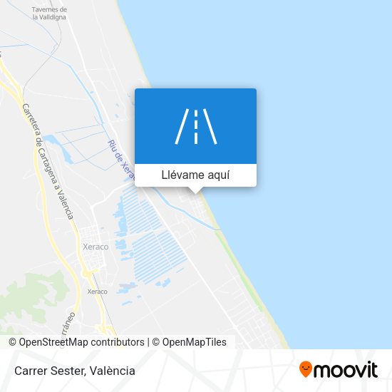 Mapa Carrer Sester