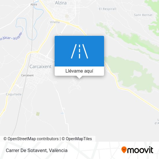 Mapa Carrer De Sotavent
