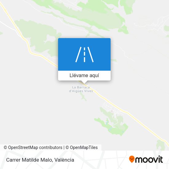 Mapa Carrer Matilde Malo