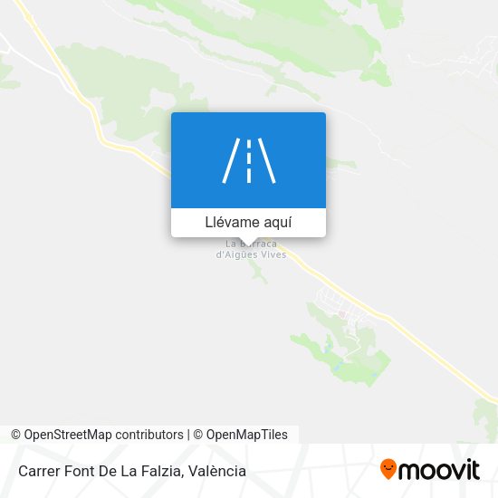 Mapa Carrer Font De La Falzia