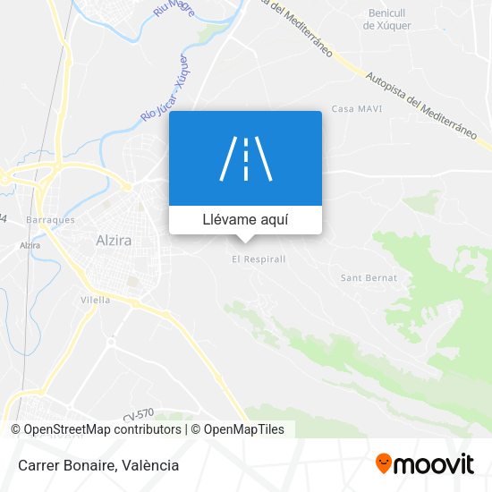 Mapa Carrer Bonaire