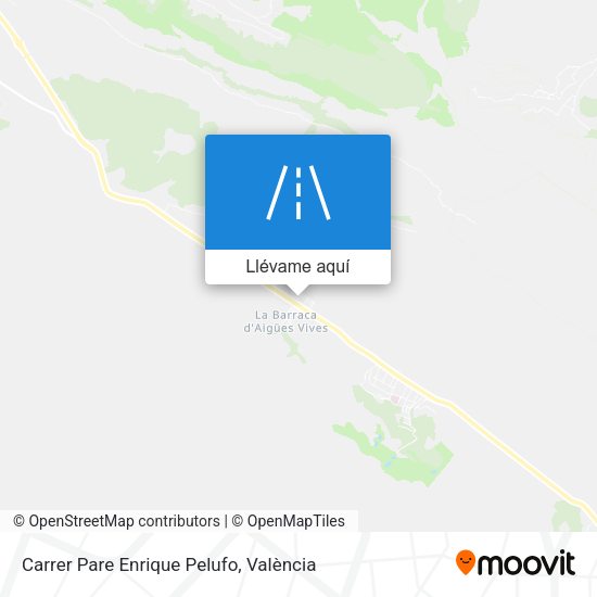 Mapa Carrer Pare Enrique Pelufo