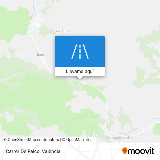 Mapa Carrer De Falco