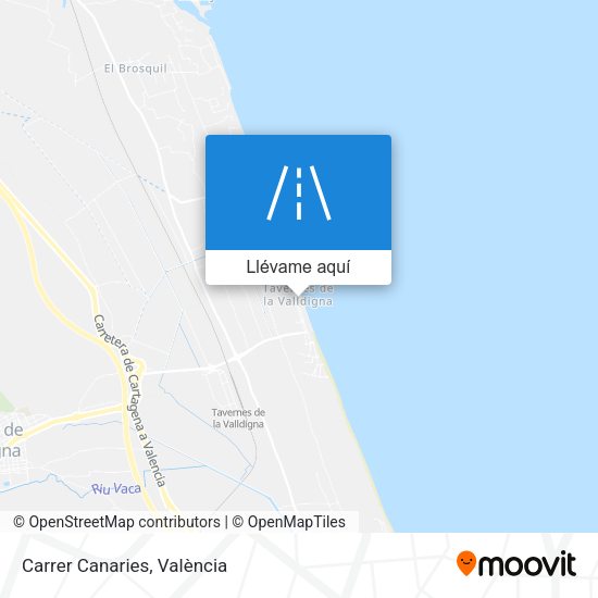 Mapa Carrer Canaries